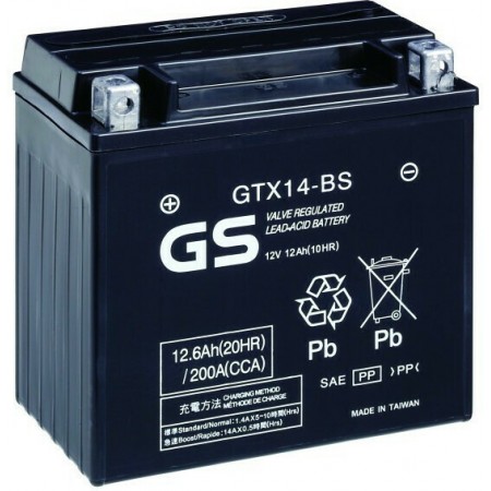 GS GTX14-BS 12V 12Ah